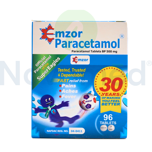 Pcm Emzor Tabs per Sachet Novomed