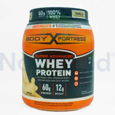 Body Fortress Whey Protein (Vanilla) 60gm Novomed