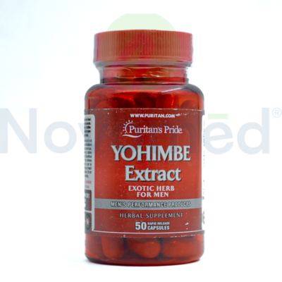 Cap Yohimbe (yohimbe 2000mg) puritan's 50caps Novomed